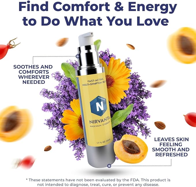 Nirvanta Frankincense Oil Pump for Hands, Feet & Body, 1.7 fl oz / 50 ml – Botanical Skin Care Oil with Frankincense, Myrrh, Lavender & Rosehip – Fast Absorbing Moisturizing Body Oil for Daily Use