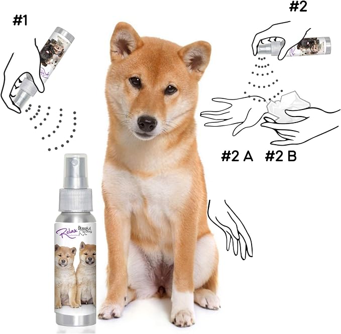 The Blissful Dog Shiba Inu Relax Dog Aromatherapy Spray for Your Dog's Anxiety