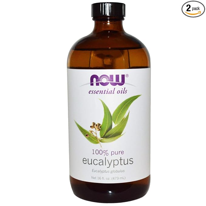 NOW Foods Eucalyptus Globulus Oil, 16 Fluid Ounce (2 Pack)