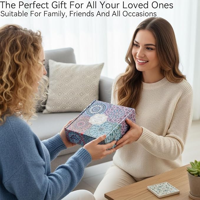 Scented Candles Gift Set, Natural Soy Candles Non Toxic, 4 Pack | 5% Essential Oils , Ideal For Home Decor, Bath, Yoga, Birthdays And Gifts For Women