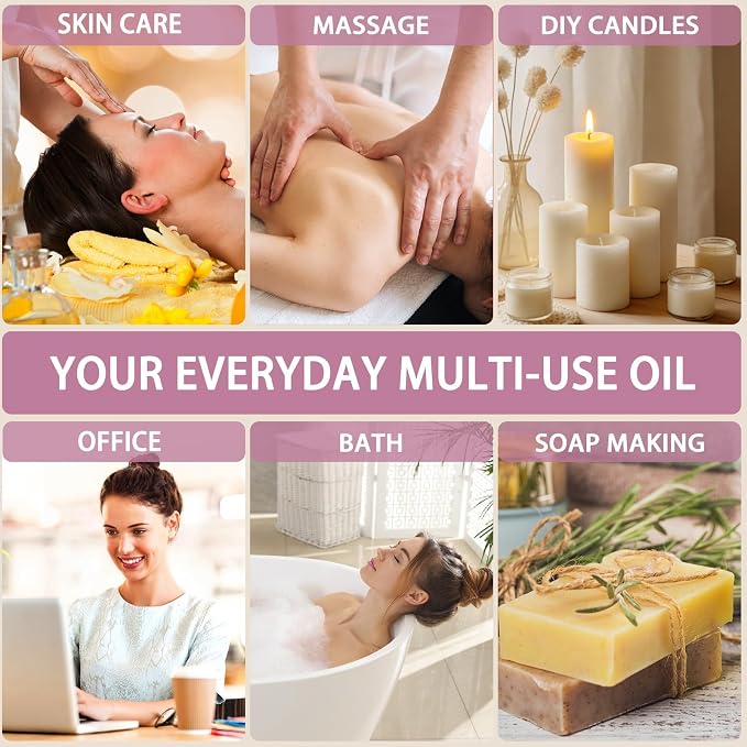 Magnolia Essential Oil - Magnolia Fragrance Oil for Diffuser, Massage, Humidifier, DIY Candle, Soap Making, Home, Bath, Yoga - 16 fl oz (480ml) - ZODION Essential Oils