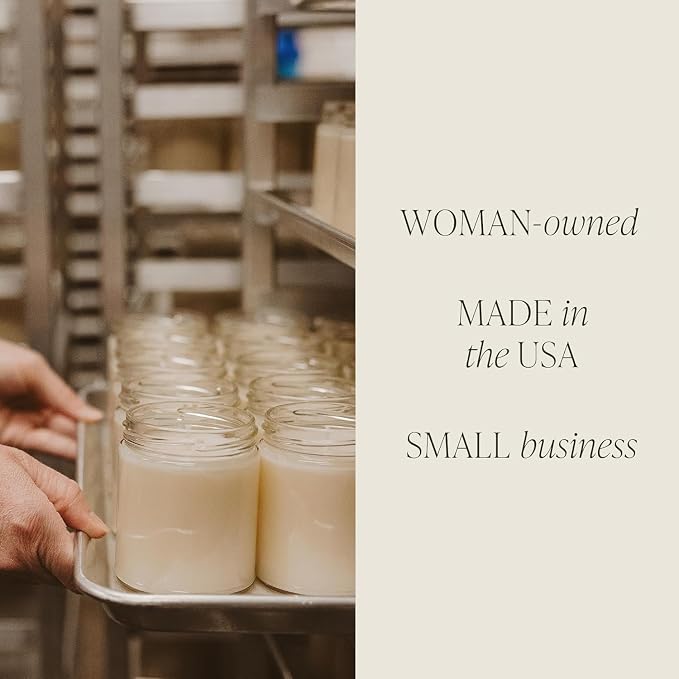 Sweet Water Decor Be Still and Know Candle, Sea Salt, Jasmine Cream, and Wood Scented Soy Wax Candle for Home, Christian Gift for Women, 9oz Clear Jar, 40 Hour Burn Time, Made in the USA