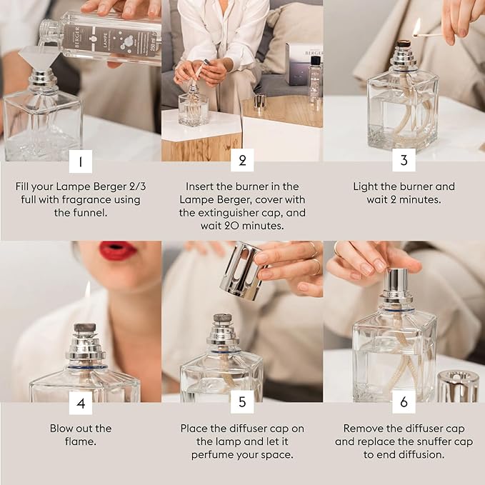 MAISON BERGER Lampe Berger Refill, 500 ml, Sweet Grapefruit | Catalytic Lamp Fragrance Refill, Helps Neutralize Odors, ~80 h Fragrance Diffusion, Made in France