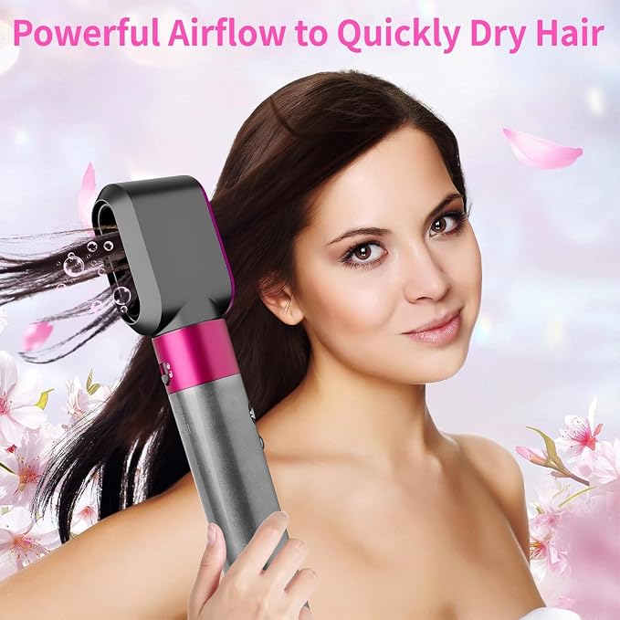 Pre-Styling Dryer Attachment Nozzle Replacement for Dyson Airwrap Accessories,Pre-Styling Dryer Nozzle for Airwrap HS01 HS05 HS08,Pre-Shaped Nozzle Attachment,Part No. 969759-01,Purple