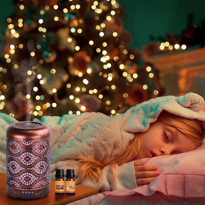 SALUBRITO Fall Fragrance Oils Set, Autumn Essential Oil for Diffuser, Candle Making, Aromatherapy Oils Gift - Cinnamon, Pumpkin Spice, Vanilla, Snickerdoodle, Spiced Cider, Nutmeg, 6x10ml