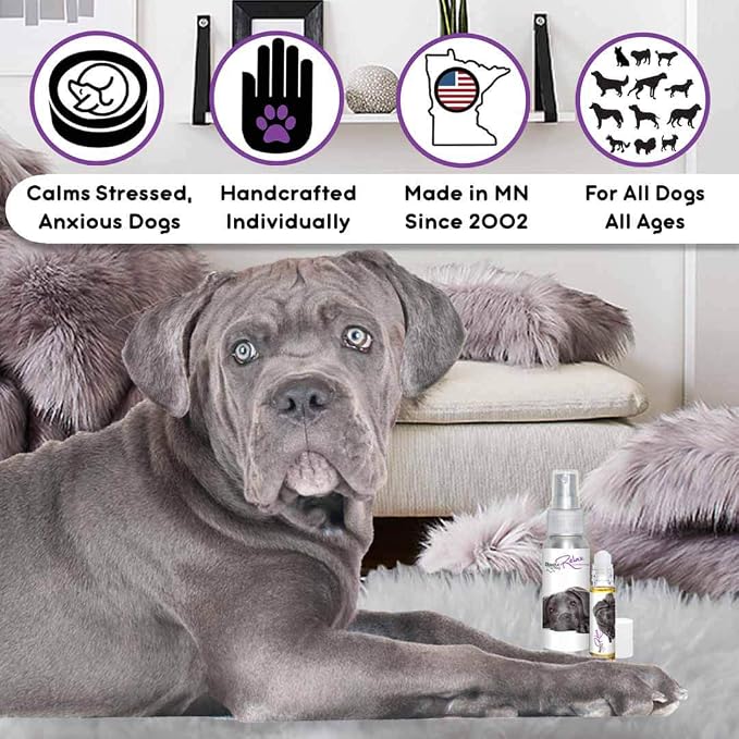 The Blissful Dog Cane Corso Relax Dog Aromatherapy Spray for Your Dog's Anxiety