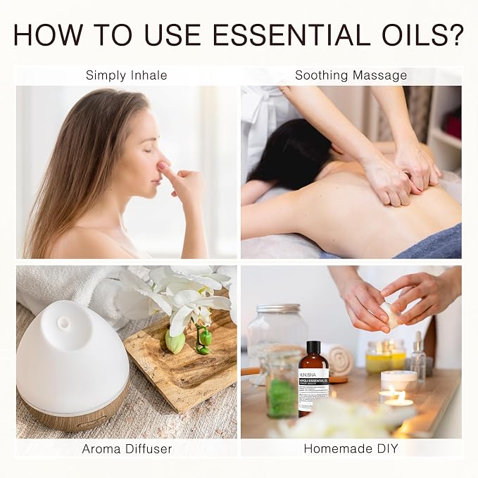 Neroli Essential Oil 100ML, 100% Pure Neroli Oil Aromatherapy Oil for Diffuser, Skin Care, Hair Care, Massage, Yoga, Home, Soap and Candle Making