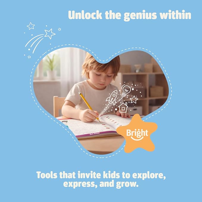 Bright Calming Oil by Bright Autism - Essential Kids Oil for Stress Relief - Natural Sleep Aid, Gentle Organic Blend Roll-On 10ml - Great Addition to Your Kids Sleep Routine.