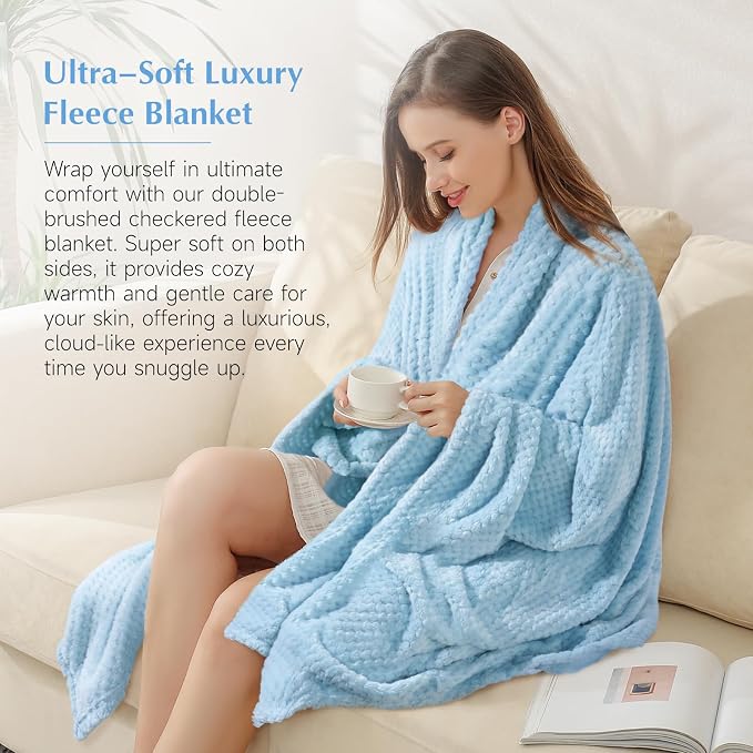Suhctuptx Birthday Gifts for Women, Unique Self Care Gifts Get Well Soon Basket, Christmas Relaxing Spa Gift Care Package w/Flannel Blanket 40 oz Tumbler, for Mom Her Sister Friend
