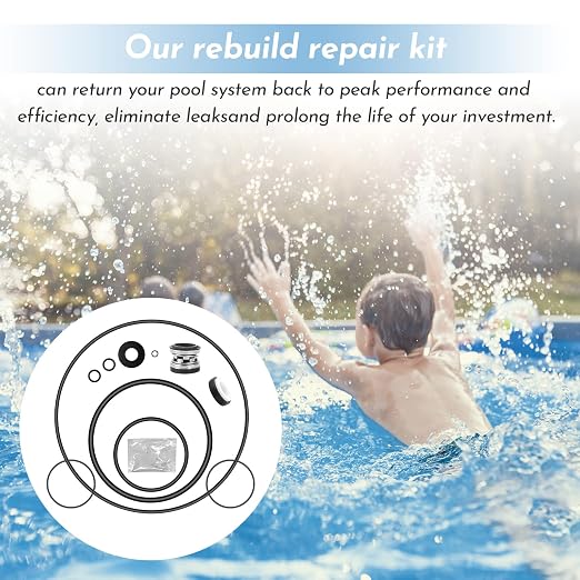 O-Ring Rebuild Repair Kit, for Jandy,Zodiac,FloPro&VS FloPro,FHPF, FHPM Pool Pump Seal Gasket,Valve Kit,Diffuser/Impeller/Backplate/Tail Piece/P/Union/Drain Plug/Lid (O-Ring) PS-3890 Shaft Seal