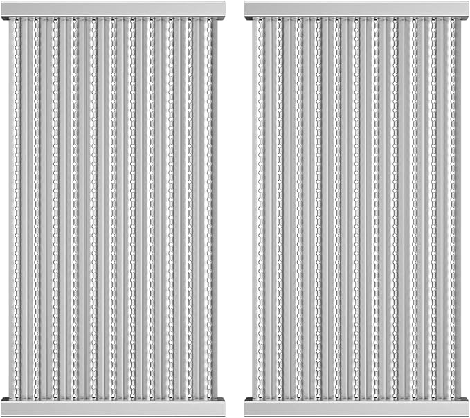 Grill Emitter Plates Replacement Parts for Charbroil Commerical TRU-Infrared 2-Burner Grills,463644220 463632320 463642316 463675016,17 inch Emitter for Char-Broil Signature Infrared 2-Burner Grill