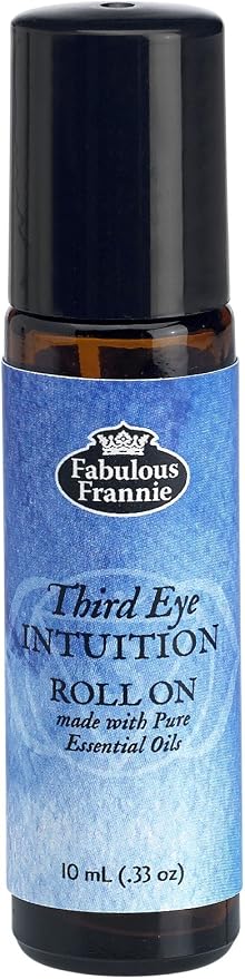 Fabulous Frannie Chakra Complete Pre-diluted Roll On Set with Travel Bag Made with Pure Essentials Oils 10ml (Pack of 7)