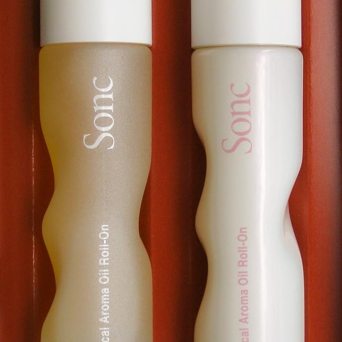 Sonc Botanical Aroma Oil Roll-On Duo Kit (Pack of 2) (Duo KIT III : 002 Out of Office + 003 Dream Dive) | Peppermint + Lavender | Dual Portable Aroma Oils for Mood, Rest & Daily Rituals