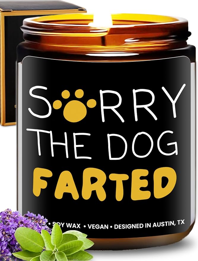 Funny Dog Mom Candle, Funny Dog Mom Gifts for Women, Unique Pet-Themed Gift for Men, Presents for Pet Lovers, Gifts for Women, Pet-Themed Father Present, Cool Dogs Stuff Mothers Day, Pet Lover Gift