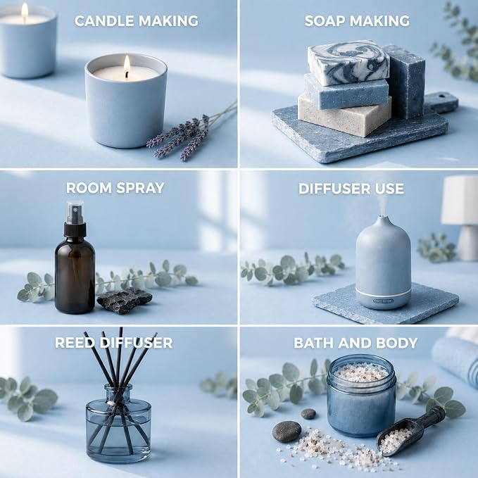Scentia Coastal (Cabana) Aromatherapy Oil for Diffuser – Hotel Scent Inspired by 5-Star Spa – 20 mL – Jasmine, Bergamot & Sea Breeze Natural Fragrance Oil for Waterless & Cold Air Diffusers