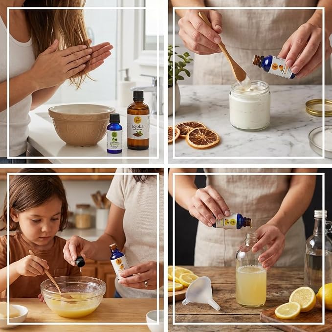Citrus Essential Oils Set – Orange, Bergamot & Lemon, Cold Pressed Citrus Bergamot Oils for Diffuser, 100% Pure Undiluted, 1 fl oz Each, 3-Pack