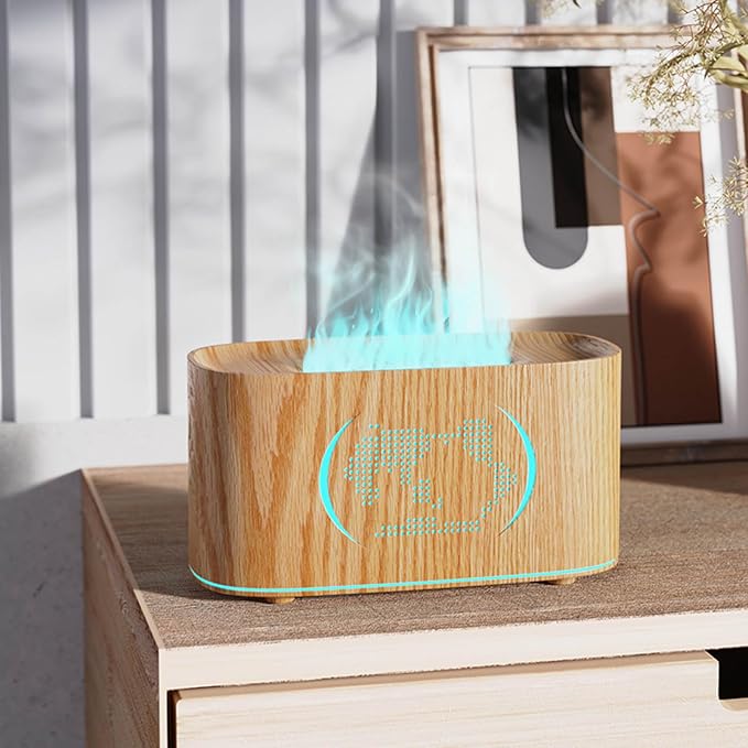 Auto Shut Off 160ml Essential Oil Diffuser 7 Color LED Light Easy Control Humidifier Desk Aromas Diffuser USB Powered