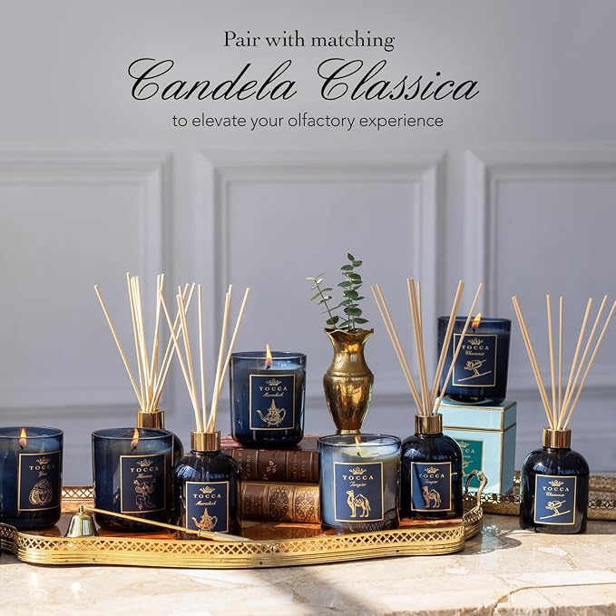 TOCCA Tangier Reed Diffuser, 6oz - Vanilla & Tabak Scented