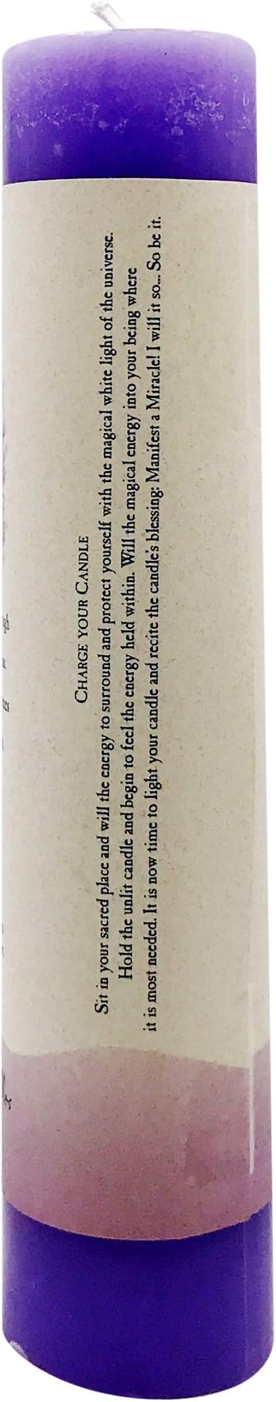 CRYSTAL JOURNEY Candle Pillar Harmony, 1 EA
