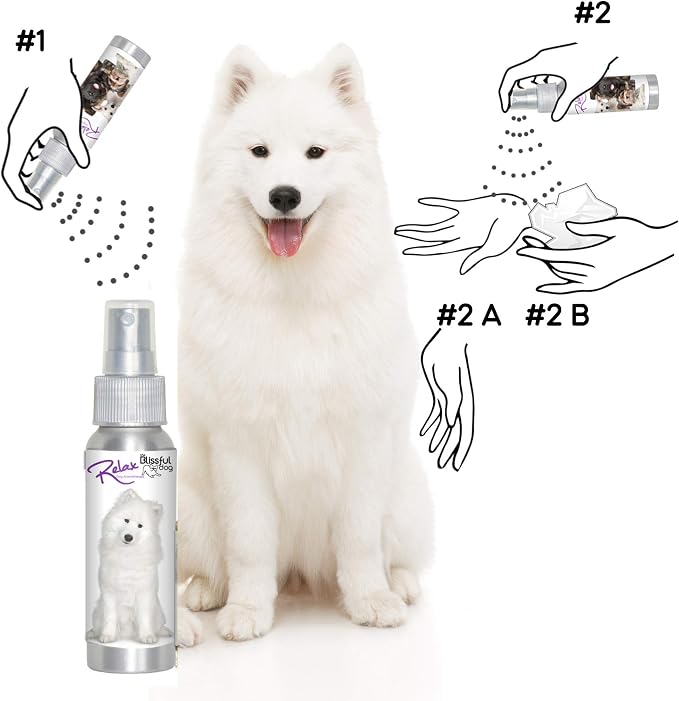 The Blissful Dog Samoyed Relax Dog Aromatherapy Spray for Your Dog's Anxiety
