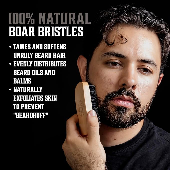 Viking Revolution - Ultimate Beard Kit - Beard Grooming Kit with Beard Brush, Beard Comb, Beard Balm, Beard Oil, Beard & Moustache Scissors - Gifts for Men