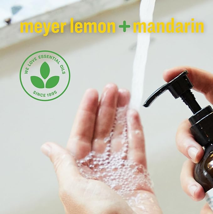 Everyone Liquid Hand Soap, 12.75 Ounce (Pack of 3), Meyer Lemon and Mandarin, Plant-Based Cleanser with Pure Essential Oils