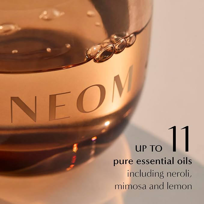 NEOM Happiness Reed Diffuser Refill, 100ml | Neroli, Mimosa & Lemon I Lasts 12 Weeks I Pure Essential Oils I 100% Natural