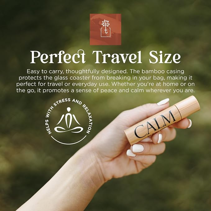 Soulistic Root Calm Essential Oil – Chamomile & Clary Sage + Breathe Eucalyptus & Peppermint Roller – Aromatherapy Blends Ideal for Relaxation, Head Massage & Clarity – Gift Set for Women – 10ml Each