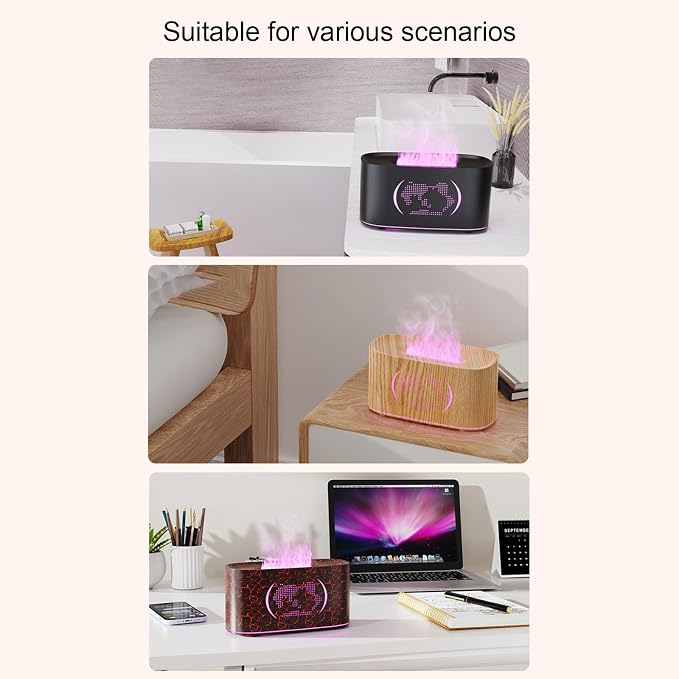Auto Shut Off 160ml Essential Oil Diffuser 7 Color LED Light Easy Control Humidifier Desk Aromas Diffuser USB Powered