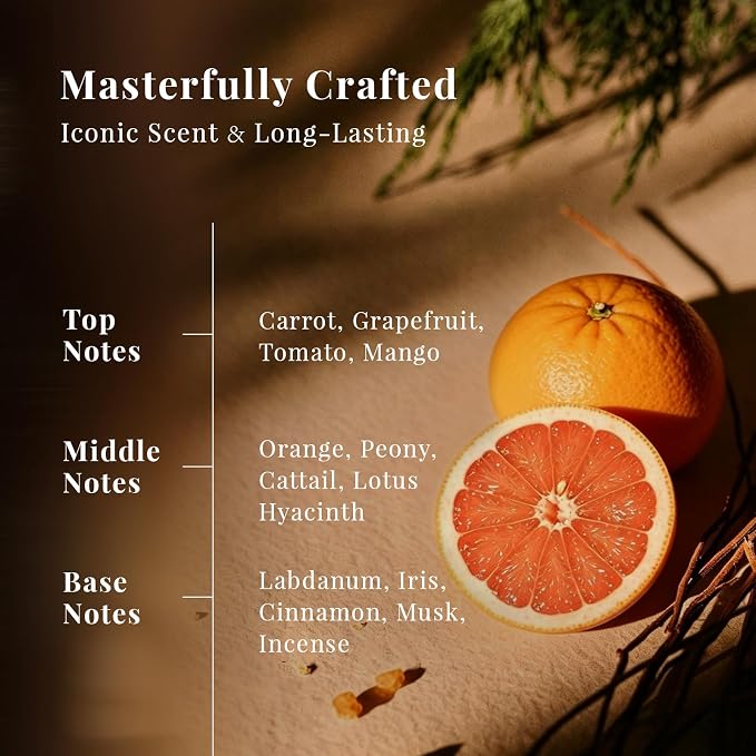 SU JUABA Hotel Fragrance Oil Dupe - Four Seasons Hotel Inspired - Grapefruit Iris Orange, Fresh Scent for Ultrasonic or Waterless Diffusers & Candle Making, 4Fl Oz