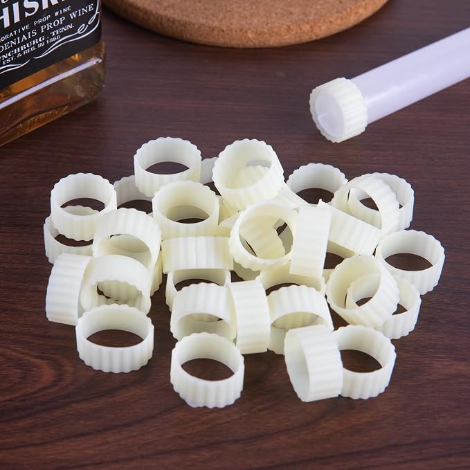 100Pcs Silicone Taper Candle Grippers Non-Slip Candle Holder Adapter Candle Drip Protectors,Vertical-Fixing Silicone Candle Rings,Decorative Stabilizer for Tapers and Candles