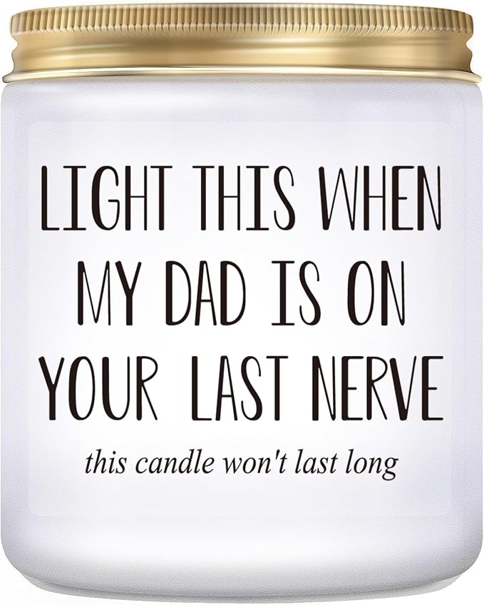 Gifts for Mom from Daughter Son, Funny Mothers Day Gift, Birthday Christmas Thanksgiving Day Gifts for Mom, Lavender Scented Candle