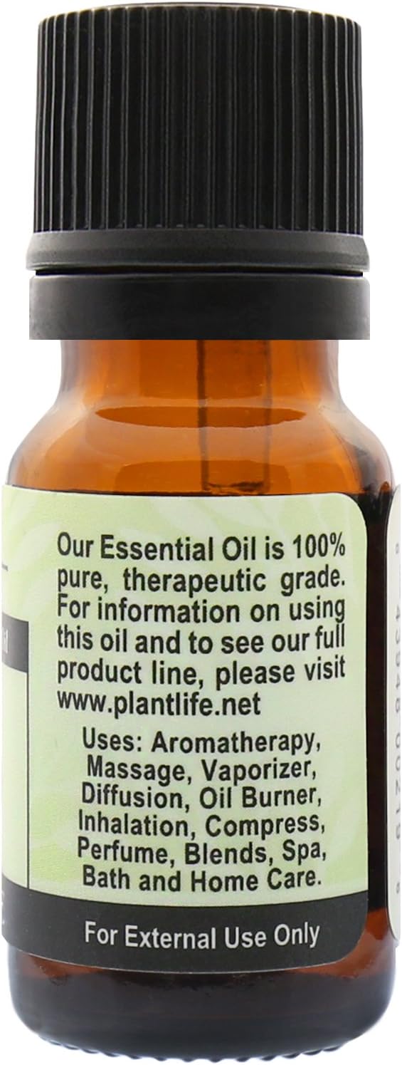 Plantlife Bay Leaf Aromatherapy Essential Oil - Straight from The Plant 100% Pure Therapeutic Grade - No Additives or Fillers - 10 ml