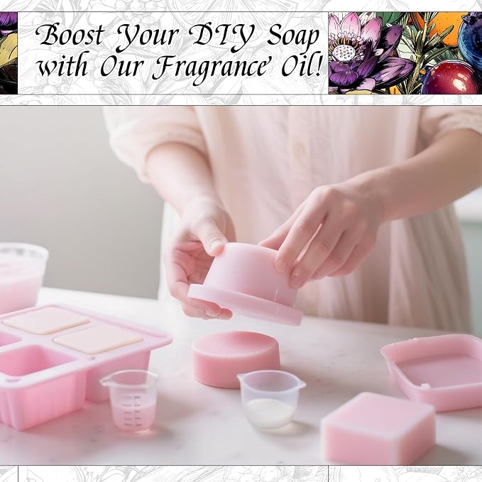 HIQILI Looking for Myself Fragrance Oil for Diffuser, DIY Candle, Soap, Perfume Making, Long Lasting Warm & Sweet Scents - 5.07 Fl Oz