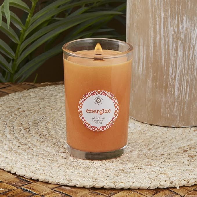 Root Candles Seeking Balance Wood Wick Spa Candle Aromatherapy Candles, 8-Ounce, Energize: Rosemary Eucalyptus