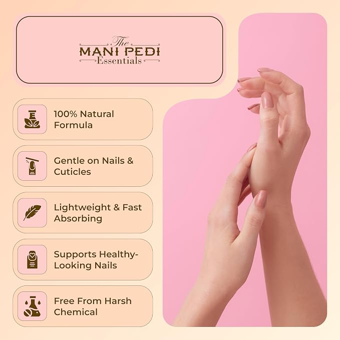 Nourishing Cuticle Oil enriched with Jojoba Oil, Vitamin E & Sweet Almond Oil. Manicurist's Choice for Healthy, Nourished Nails & Cuticles – 1 Fl Oz