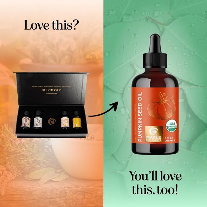 Fall Essential Oils Set for Diffuser - Extra Large 100% Pure Autumn Essential Oil Blends Gift Set with Pumpkin Spice Cedarwood Vanilla Spice & Focus - Aromatherapy Gift for All Occasions (4x30mL)