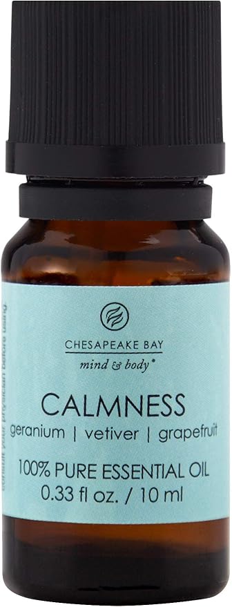 Chesapeake Bay Candle - PT36198 100% Pure Essential Diffuser Oil, 10-Milliliter, Calmness (Geranium Vetiver Grapefruit)