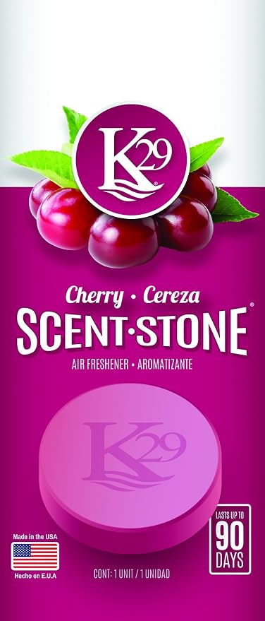 (K16003-4) K29 'Cherry' Stone Air Freshener, (Pack of 4)