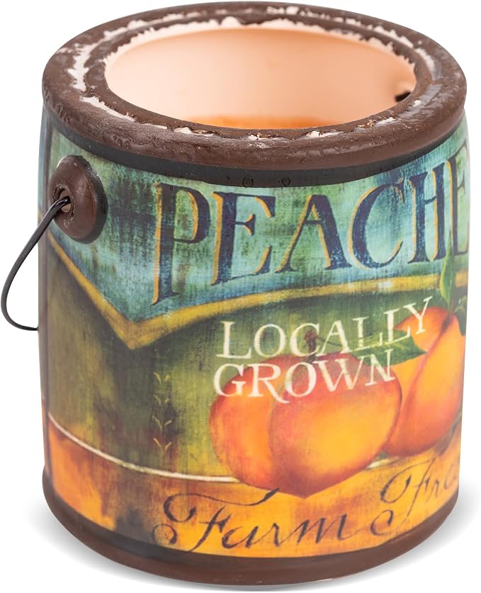 A CHEERFUL GIVER 95hr 20oz Scented Candle - Juicy Peach - Multi-Wick Glass Candle - Gifts For Men and Women