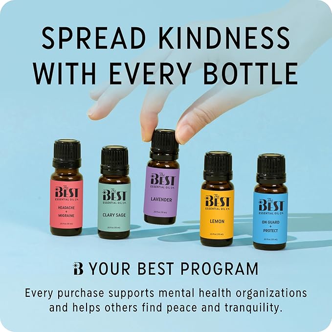 The Best Orange + Spice Essential Oil Blend- Premium Grade- 100% Pure & Natural for Aromatherapy, Diffuser, Spa, Massage, Air Freshener- 10 ml (.33 fl oz)