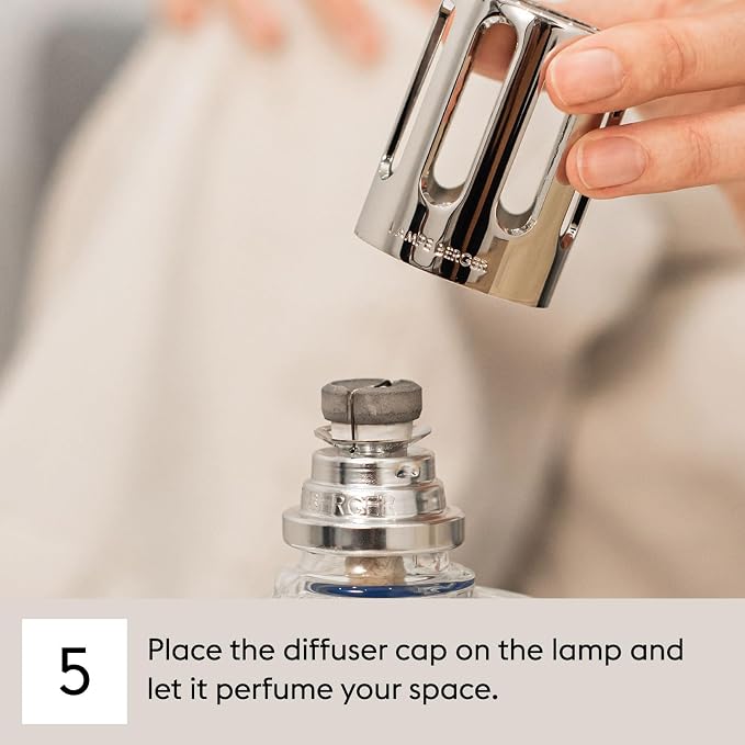 MAISON BERGER Lampe Berger Refill, 1 L, Charleston | Catalytic Lamp Fragrance Refill, Helps Neutralize Odors, ~160 h Fragrance Diffusion, Made in France
