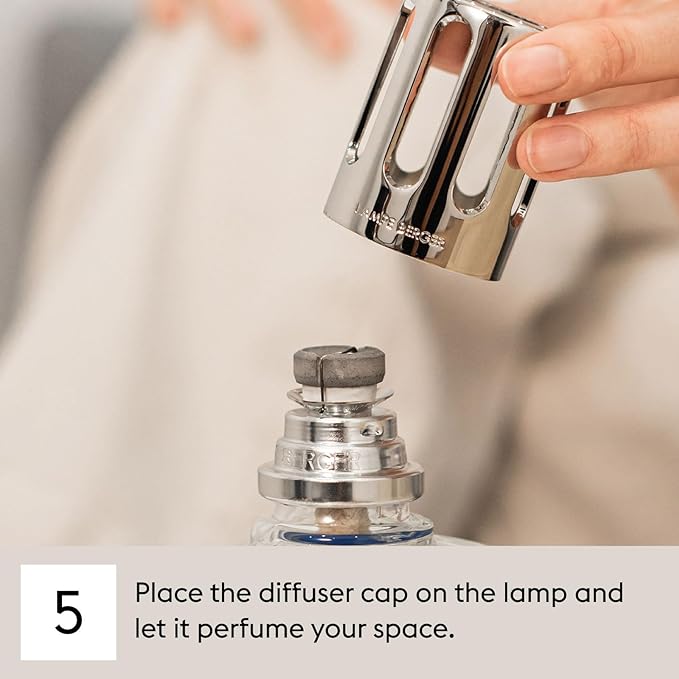 MAISON BERGER Lampe Berger Refill, 500 ml, Orange Cinnamon | Catalytic Lamp Fragrance Refill, Helps Neutralize Odors, ~80 h Fragrance Diffusion, Made in France