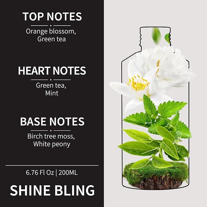Hotel Collection Diffuser Oil- 6.76 Fl Oz/200ML-Shine Bling,Luxury Essential Oils for Diffuser Refill & Machines,Bigger Bottle, Bolder Aroma, Longer Lasting