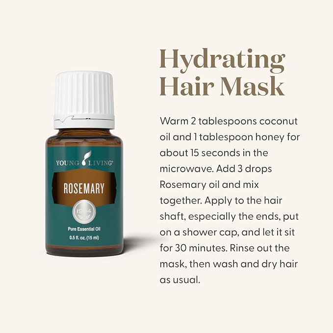 Rosemary Essential Oil by Young Living, 15 Milliliters, Topical and Aromatic