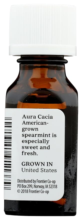 Aura Cacia, Essential Oil Spearmint, 0.5 Fl Oz