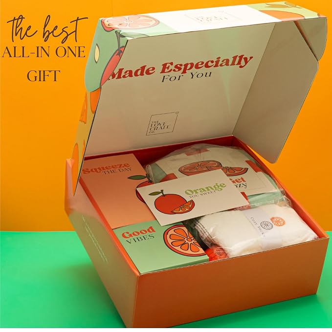 The Love Crate Co. Sunshine Gifts for Women, Self Care Gift Box | Bright, Uplifting Moments Designed to Encourage, Comfort, and Delight