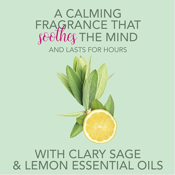 Jergens De-Stress Essential Oil-Scented Stick, Aromatherapy Stick with Lemon and Clary Sage Essential Oils, 0.9 Oz
