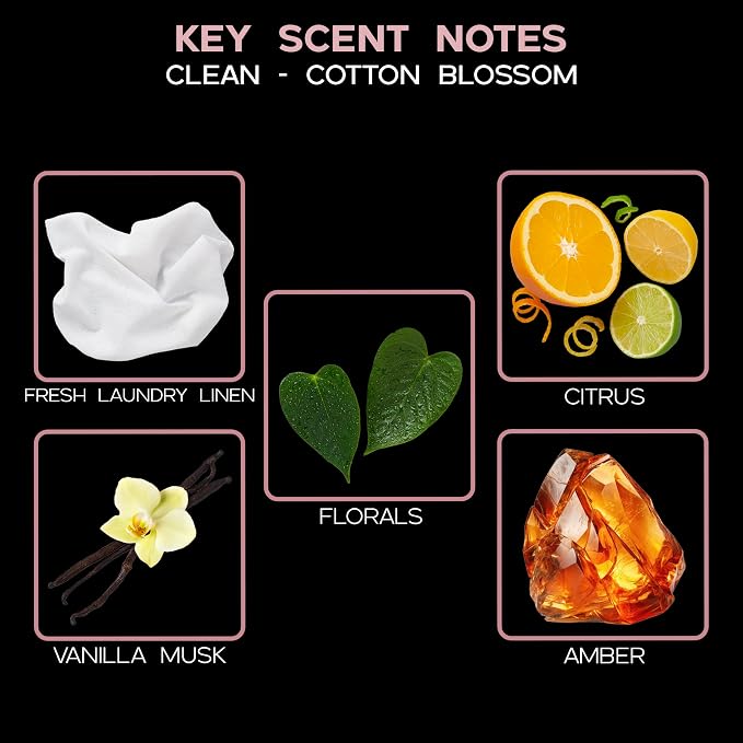 Cotton Blossom Diffuser Set, Shelf Decor, Home Fragrance, Room Scent | Sun dried linen, grass, and mandarin blossom profile, guest bath, decorative glass bottle, entryway, living room