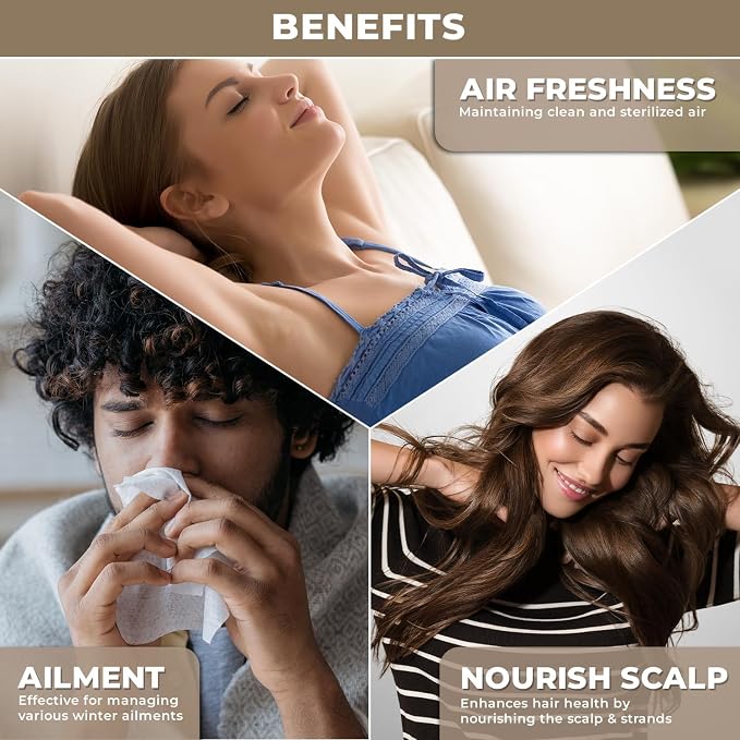 100% Plant Based Eucalyptus Essential Oil - Aromatherapy & Skin Care Oil - Plant Based & Natural Eucalyptus Oil for Body Wash, Diffuser & Massage